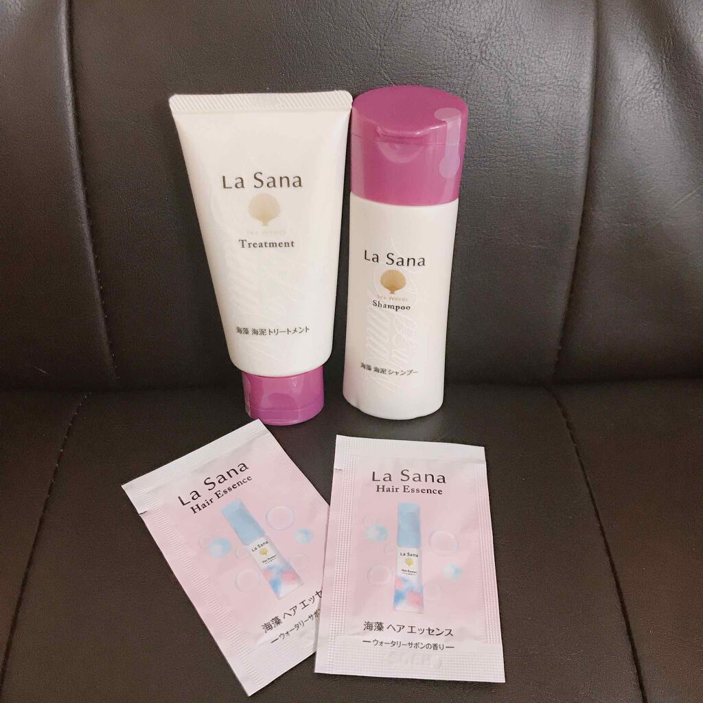 海藻 ヘア エッセンス しっとり/ラサーナ/ヘアオイルを使ったクチコミ（1枚目）