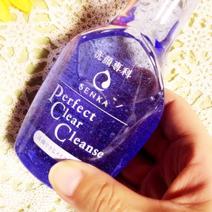 洗顔専科 パーフェクトクリアクレンズ/SENKA(専科)/クレンジングジェルを使ったクチコミ(2枚目)