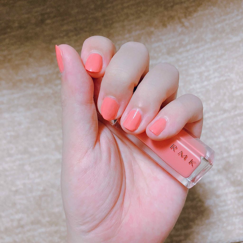 ネイルポリッシュ 21 Cl サーモンピンク Rmkの口コミ すぐ乾く発色良し安いrmkネイルポリッシュ By 椎名 乾燥肌 代後半 Lips ネイルポリッシュ 21 Cl サーモンピンク Rmkの口コミ すぐ乾く発色良し安いrmkネイルポリッシュ By 椎名 乾燥肌 代後半 Lips