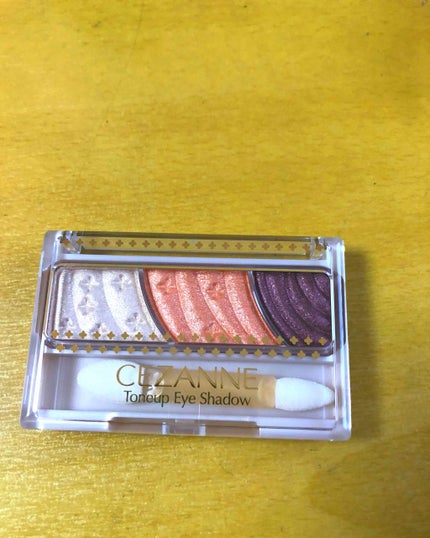 トーンアップアイシャドウ/CEZANNE/アイシャドウパレットを使ったクチコミ(1枚目)