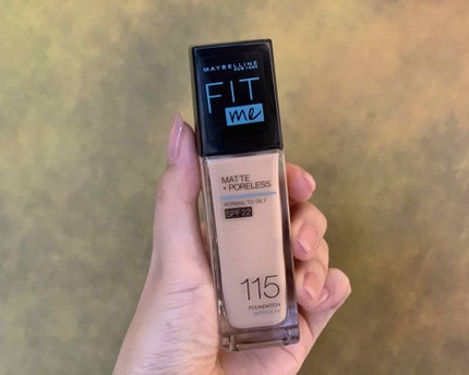 フィットミー リキッドファンデーション R/MAYBELLINE NEW YORK/リキッドファンデーションを使ったクチコミ(1枚目)
