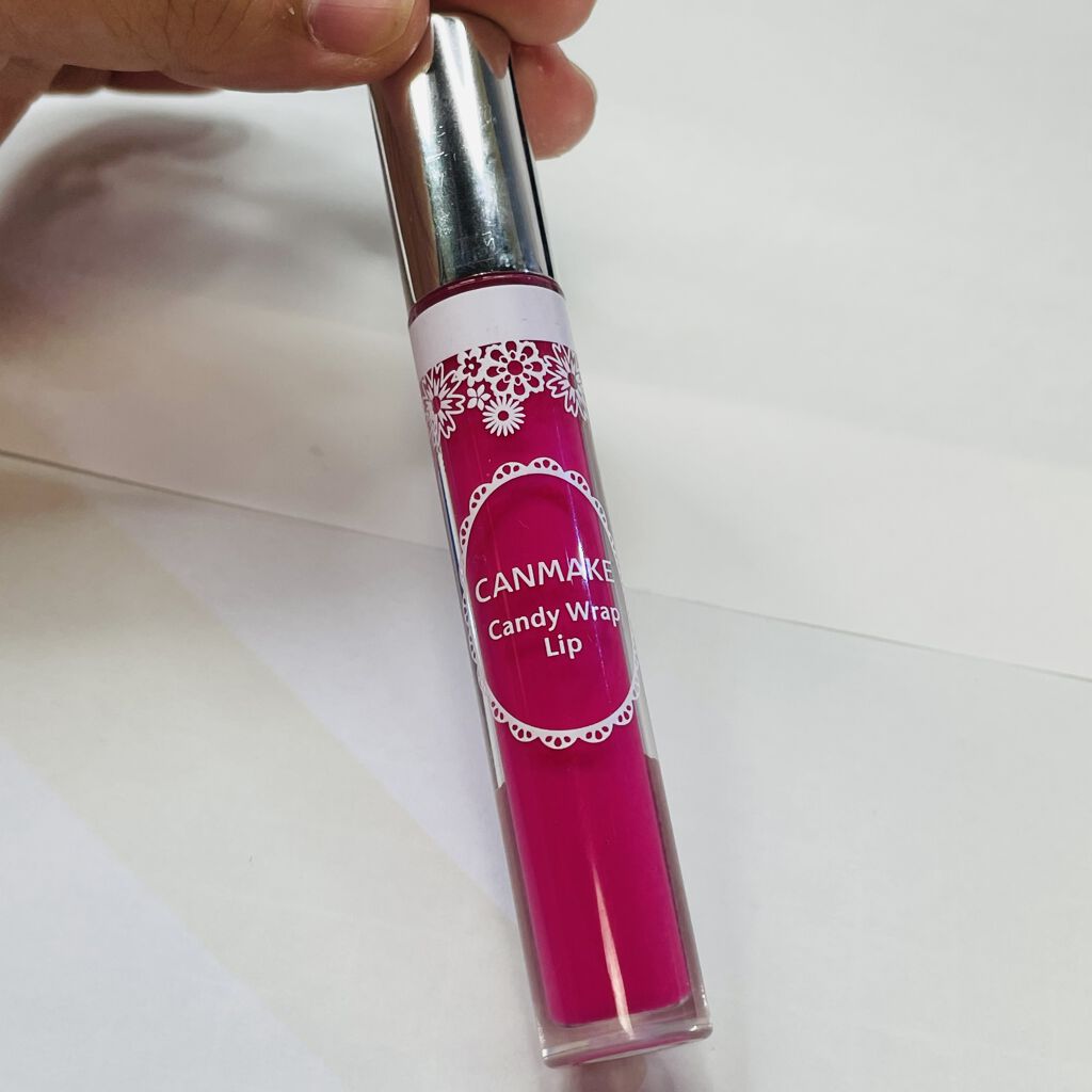キャンディラップリップ No.05 ピンクホリックシロップ/キャンメイク/リップグロスを使ったクチコミ（1枚目）