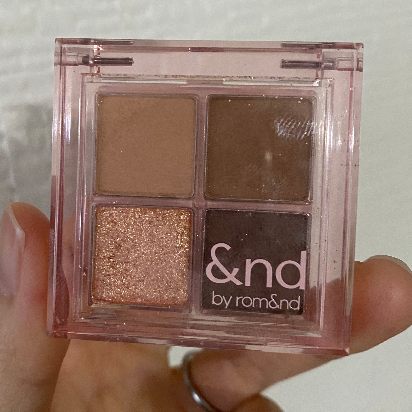 アンドバイロムアンド メロウアイパレット/&nd by rom&nd/アイシャドウパレットを使ったクチコミ(1枚目)