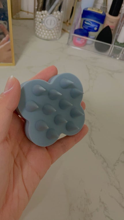 uka scalp brush kenzan/uka/スカルプブラシを使ったクチコミ(2枚目)