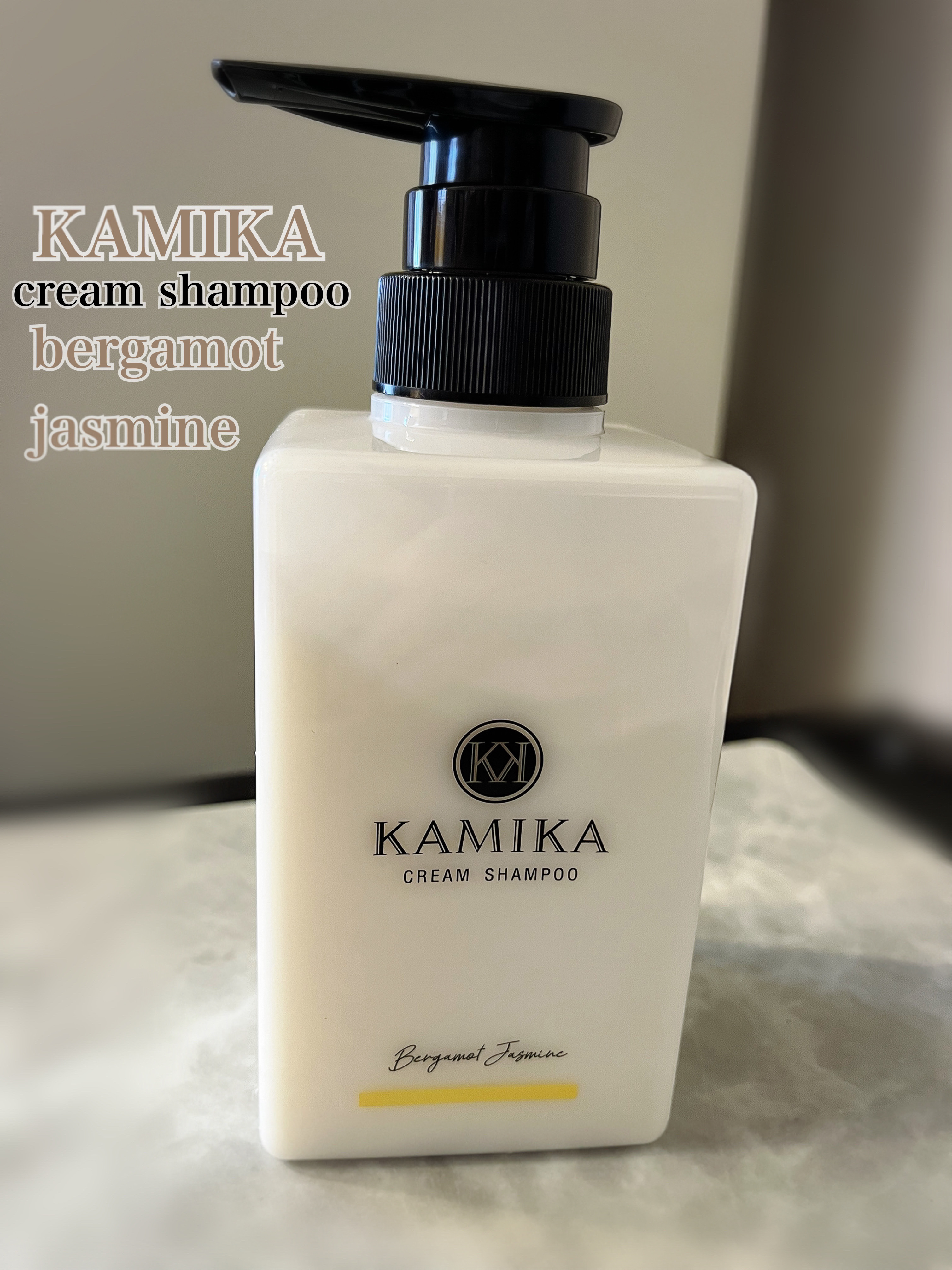 KAMIKA ベルガモットジャスミンの香り/KAMIKA/サロンシャンプーを使ったクチコミ（1枚目）