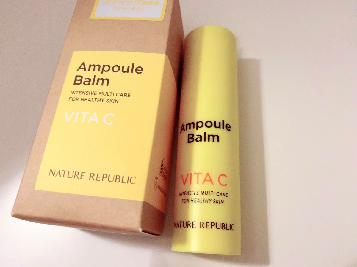 スティック美容液(レモン)/ネイチャーリパブリック/フェイスバームを使ったクチコミ(1枚目)