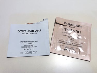 シークレットシールド プロテクティブ スムージングプライマー/DOLCE&GABBANA BEAUTY/化粧下地を使ったクチコミ（1枚目）