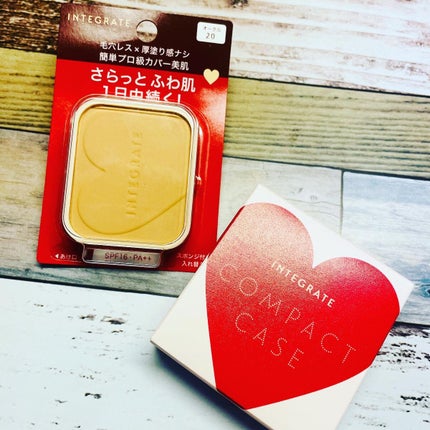 プロフィニッシュファンデーション/インテグレート/パウダーファンデーションを使ったクチコミ(2枚目)