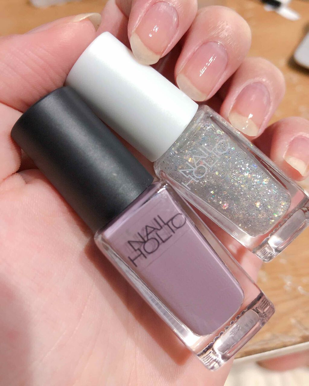 クイッククリスタルコート/ネイリスト/ネイルトップコートを使ったクチコミ(2枚目)