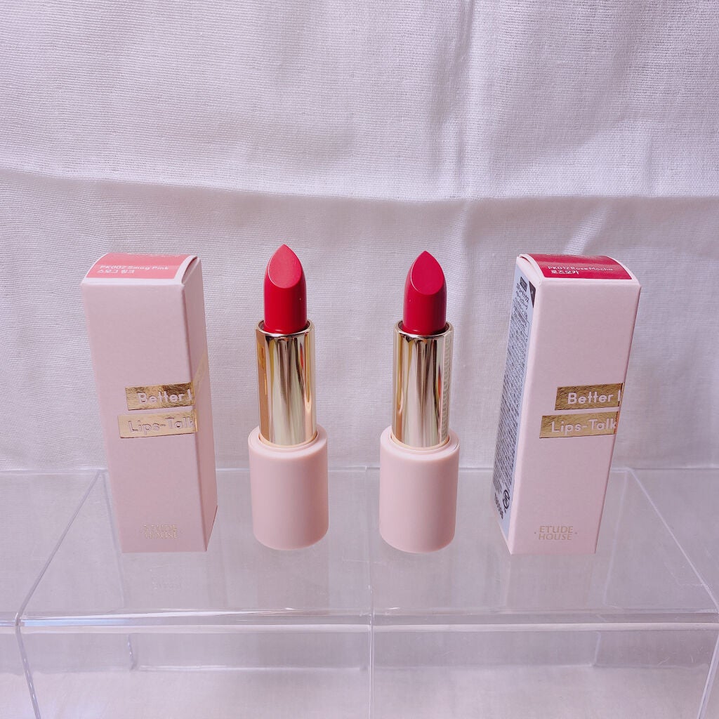 ベターリップトーク/ETUDE/口紅を使ったクチコミ(1枚目)