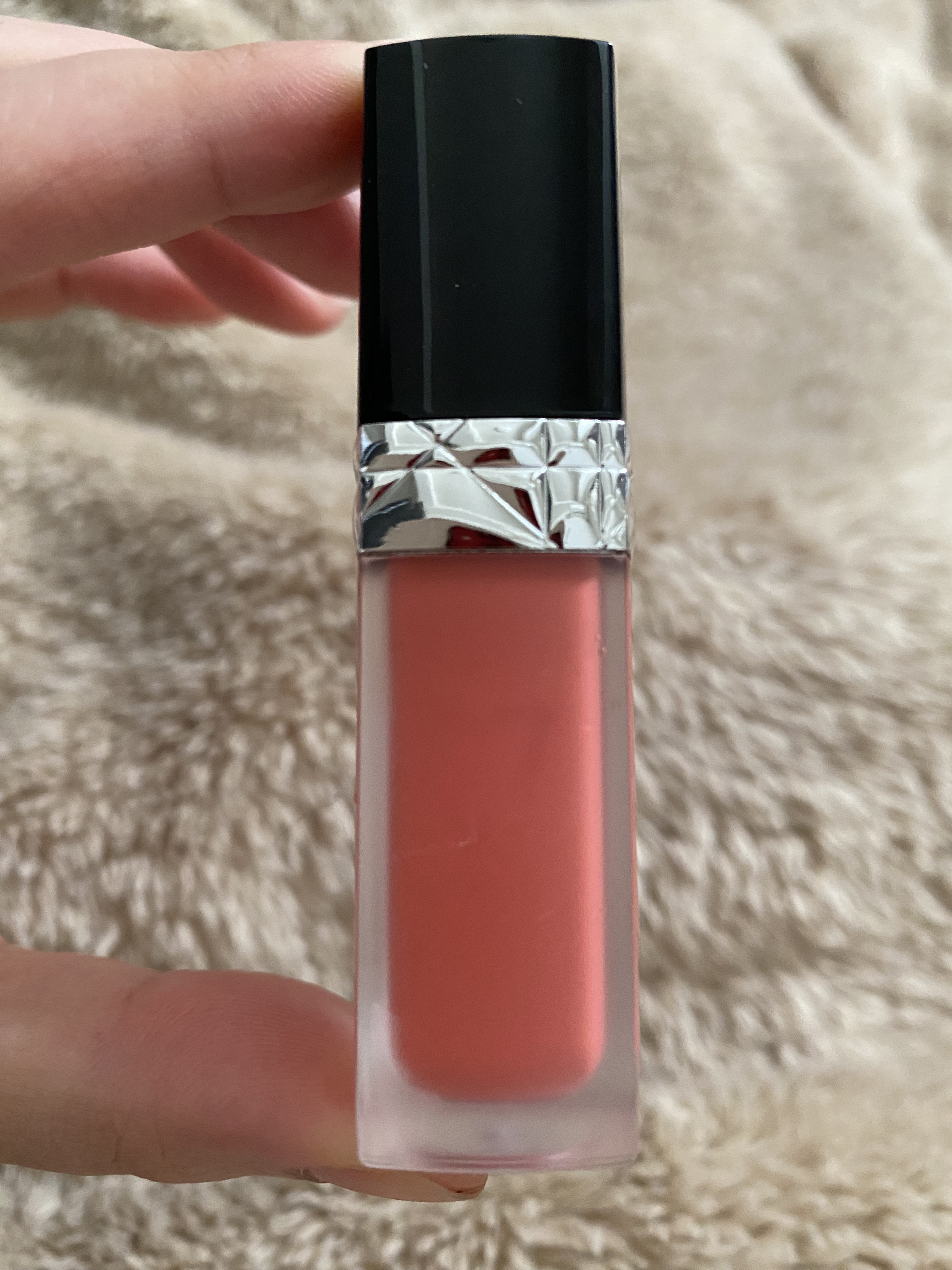 ルージュ ディオール フォーエヴァー リキッド 458 フォーエヴァー パリ/Dior/口紅を使ったクチコミ（1枚目）