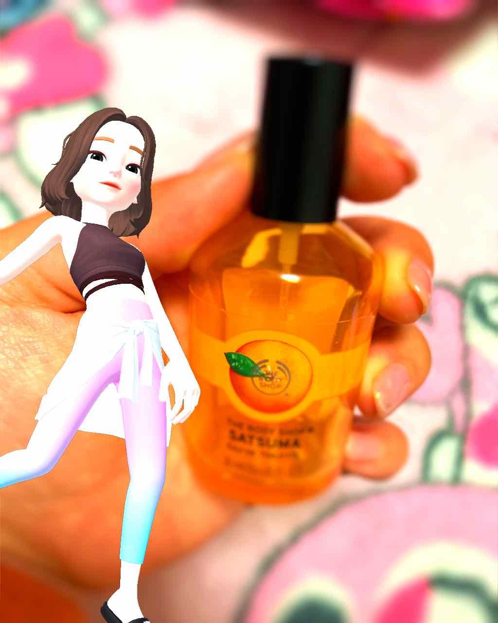 オードトワレ サツマ/THE BODY SHOP/香水を使ったクチコミ(1枚目)