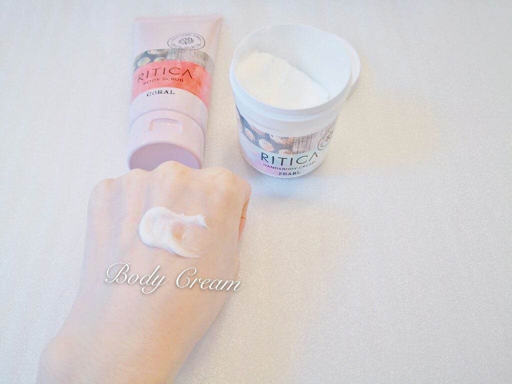 RITICA ハンド&ボディクリーム パール/ロゼット/ボディクリームを使ったクチコミ(3枚目)