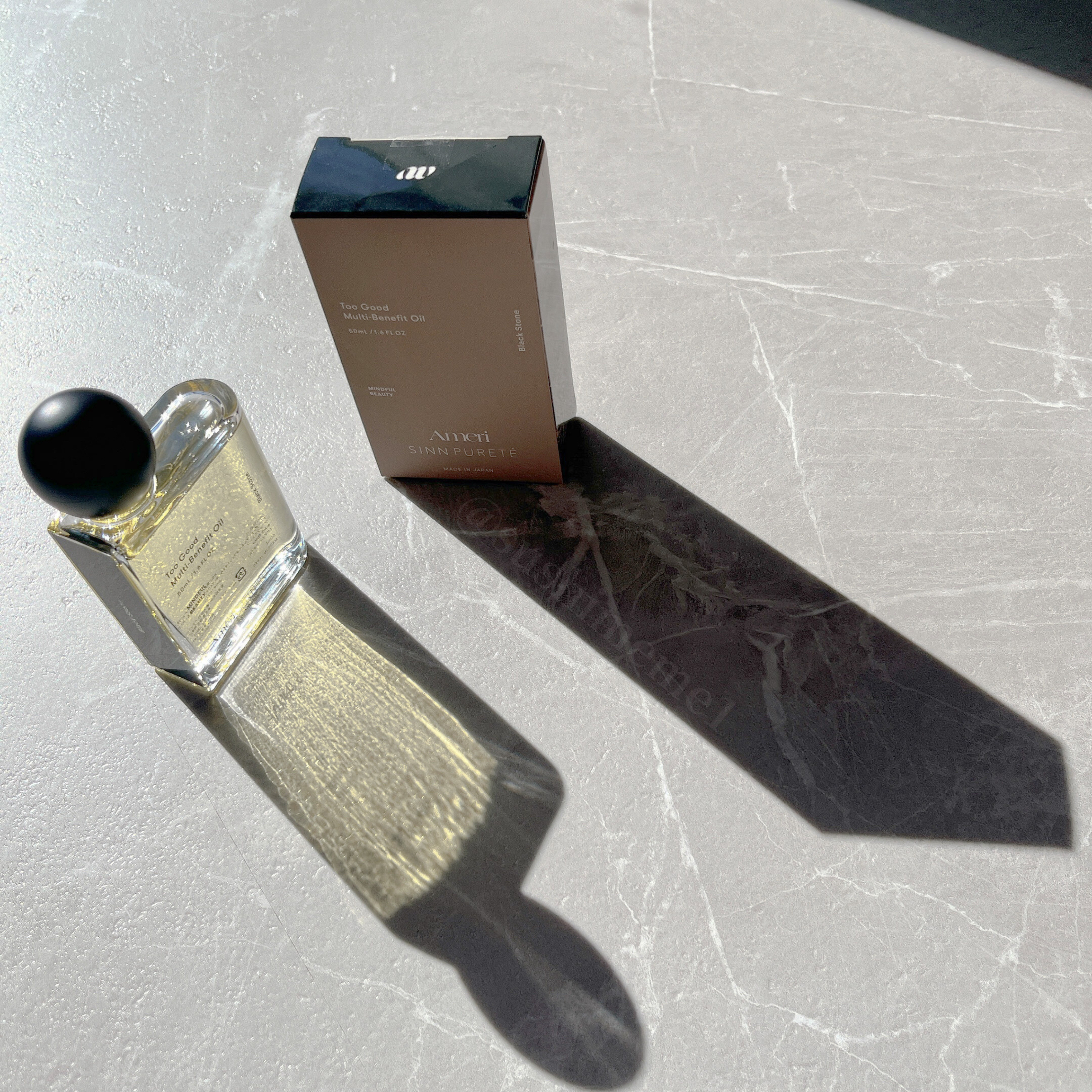 トゥーグッド マルチベネフィットオイル　BLACK STONE/SINN PURETÉ/ヘアオイルを使ったクチコミ（2枚目）