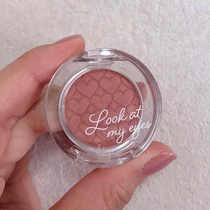 ルックアット マイアイ カフェ/ETUDE/単色アイシャドウを使ったクチコミ(1枚目)