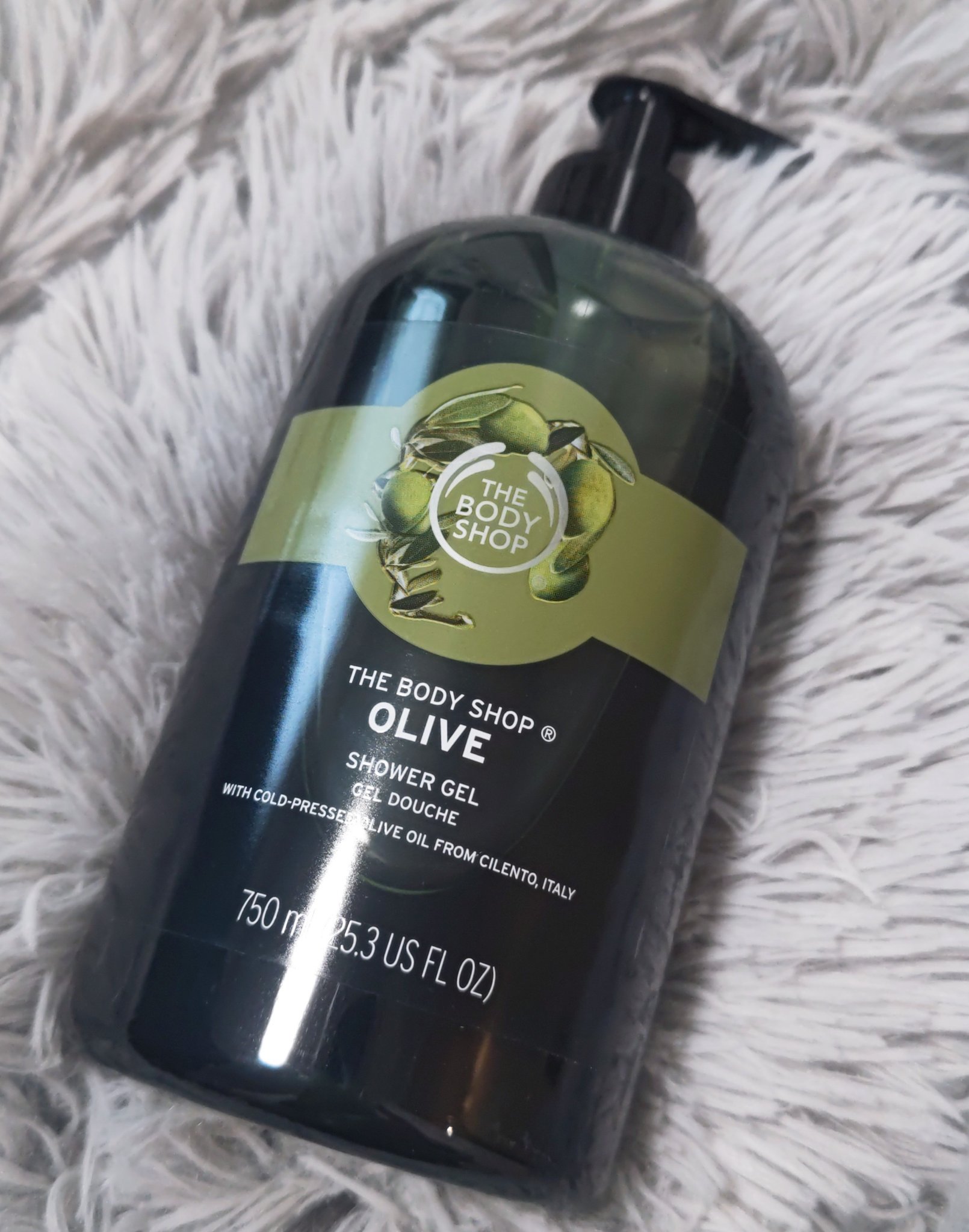シャワージェル オリーブ/THE BODY SHOP/ボディソープを使ったクチコミ（1枚目）