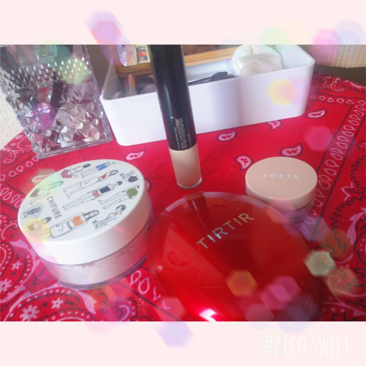 カバーパーフェクション アイディールコンシーラー デュオ/the SAEM/スティックコンシーラーを使ったクチコミ（1枚目）