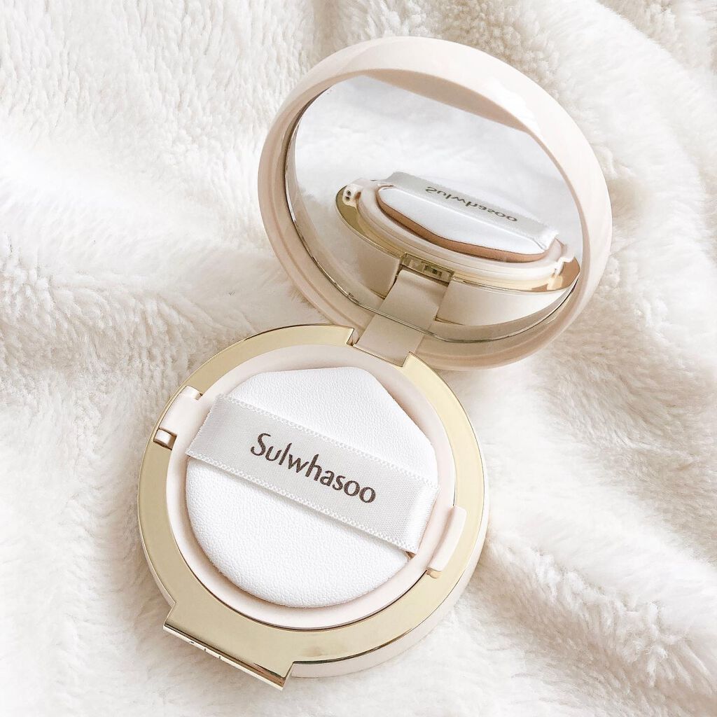 パーフェクティング クッション/エアリ/Sulwhasoo/クッションファンデーションを使ったクチコミ(3枚目)