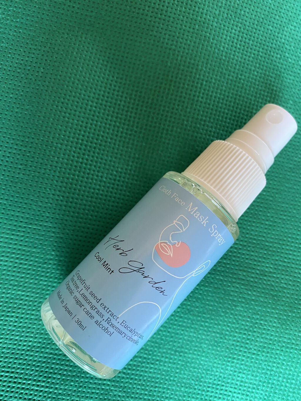 ハーブガーデン 除菌 マスクスプレー クールミント/Herb Garden/マスクを使ったクチコミ（1枚目）