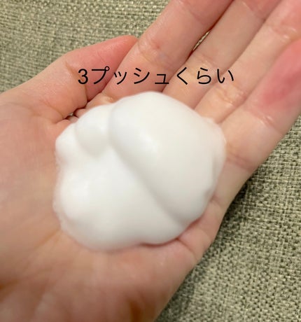 モイスチャーフォーム/アルージェ/泡洗顔を使ったクチコミ(2枚目)