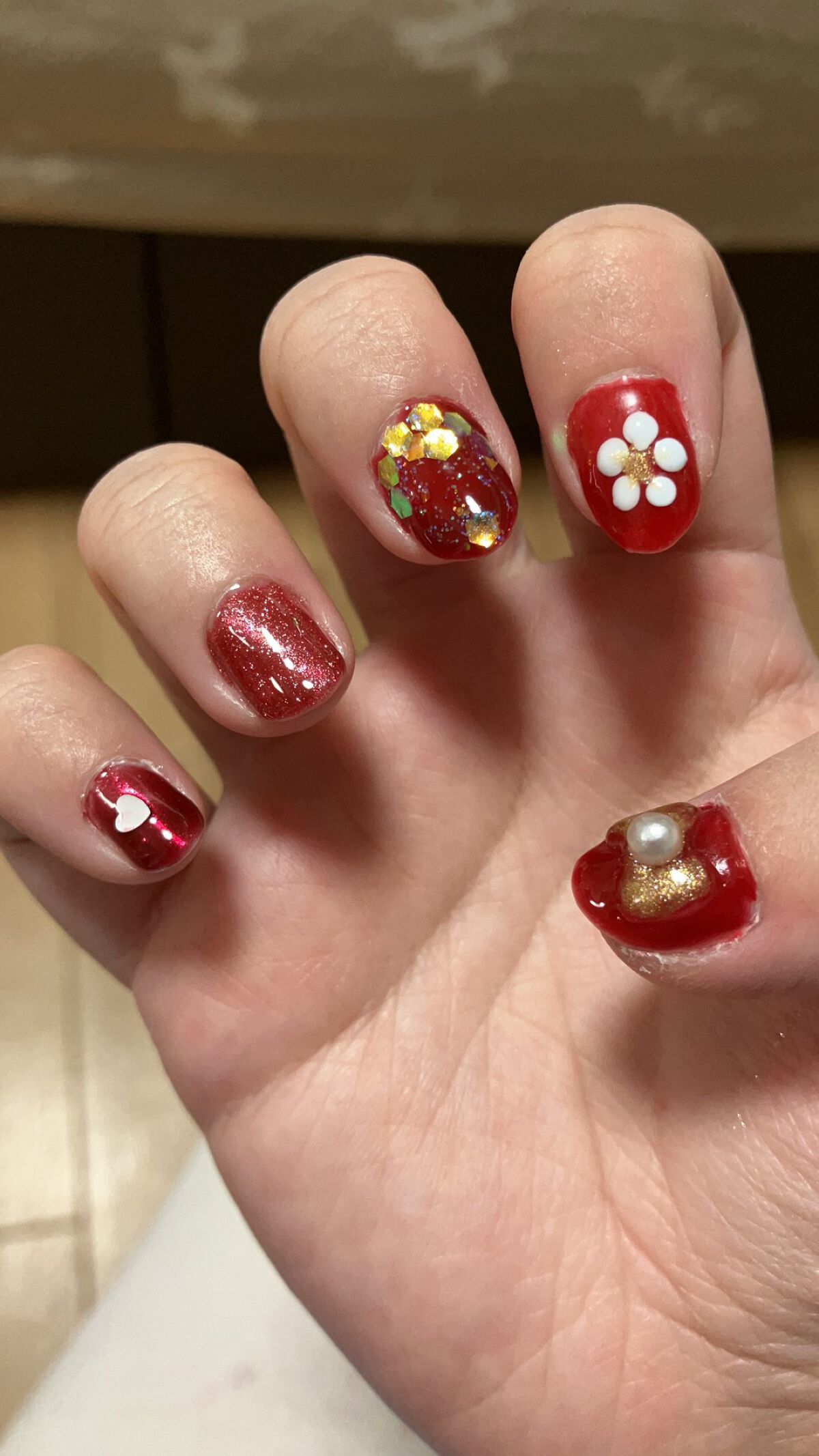 デコレーションネイルパーツ/DAISO/ネイルチップ・パーツを使ったクチコミ(2枚目)