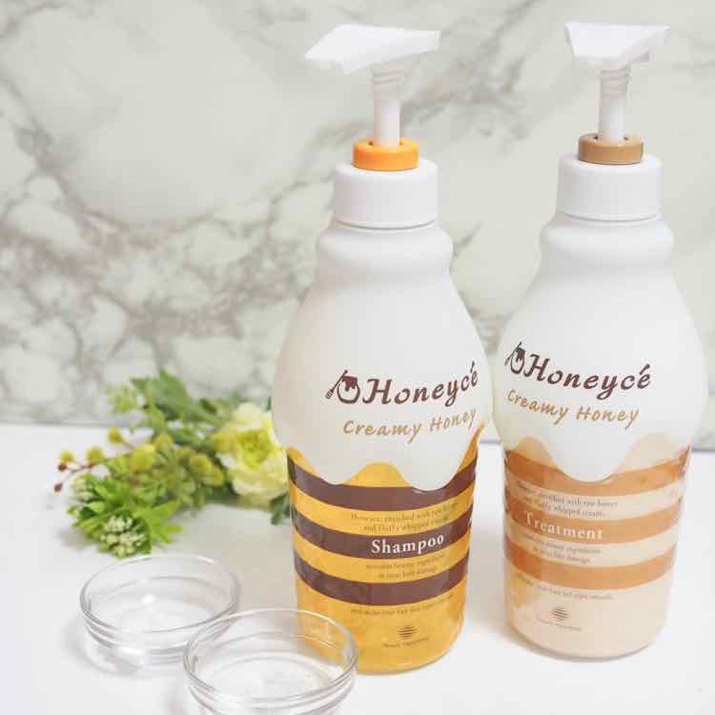 クリーミーハニー シャンプー/トリートメント/ハニーチェ/市販シャンプーを使ったクチコミ（1枚目）