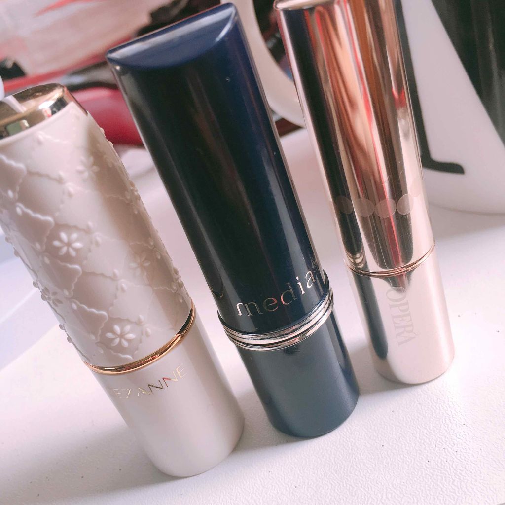 クリーミィラスティングリップA/media/口紅を使ったクチコミ（1枚目）