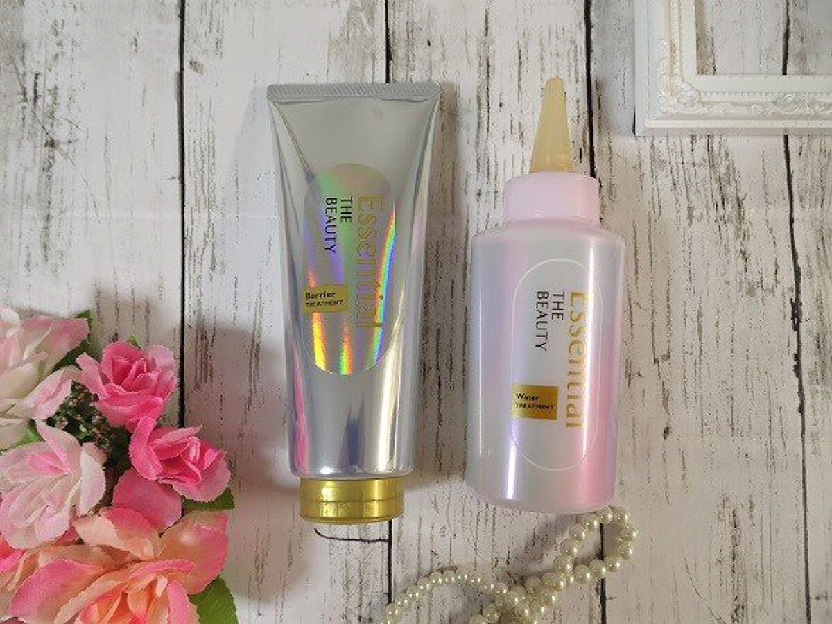 髪のキメ美容バリアトリートメント/エッセンシャル/洗い流すヘアトリートメントを使ったクチコミ（1枚目）