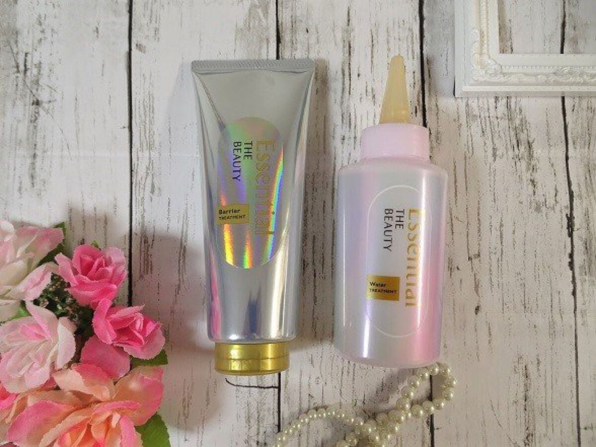 髪のキメ美容バリアトリートメント/エッセンシャル/洗い流すヘアトリートメントを使ったクチコミ(1枚目)