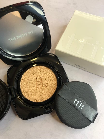 レイヤリングフィット グロークッションEX/TFIT/クッションファンデーションを使ったクチコミ(1枚目)