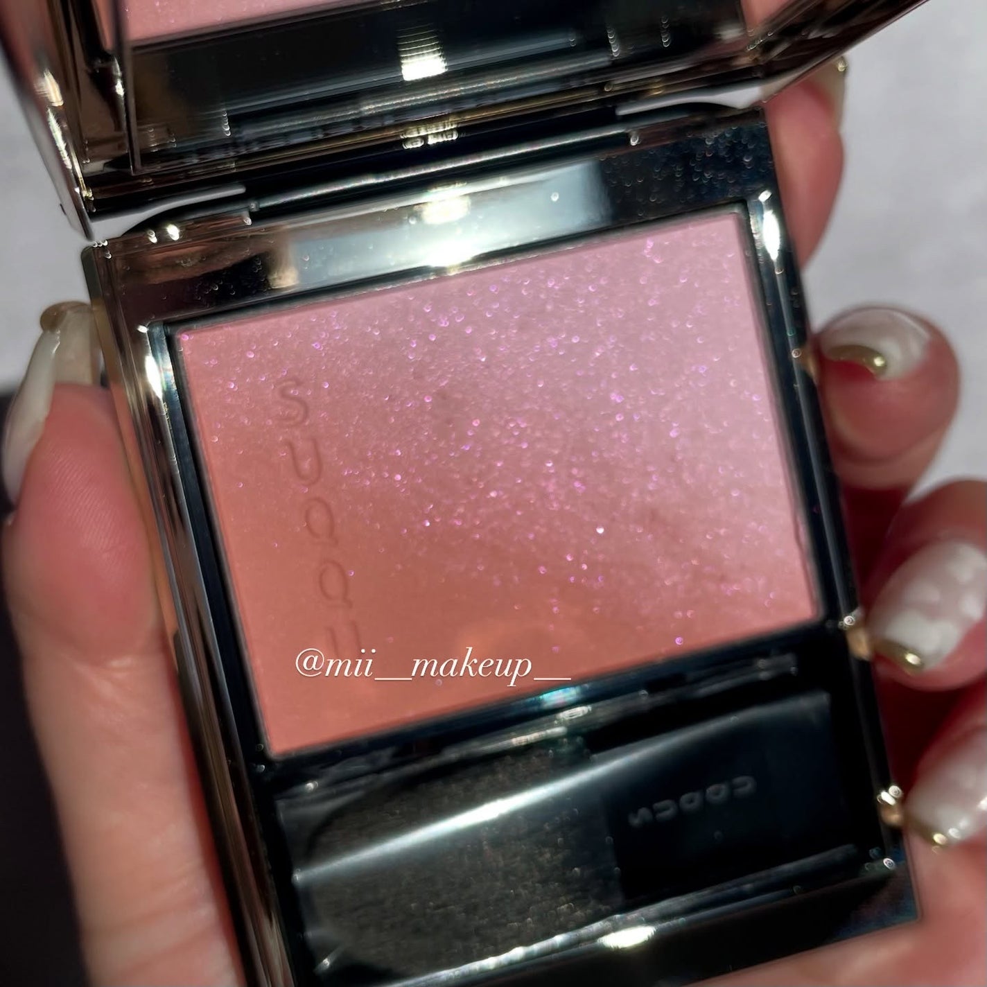 ブラーリング カラー ブラッシュ/SUQQU/パウダーチークを使ったクチコミ(8枚目)