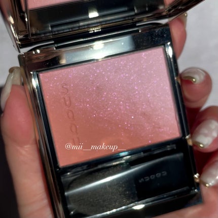 ブラーリング カラー ブラッシュ/SUQQU/パウダーチークを使ったクチコミ(8枚目)