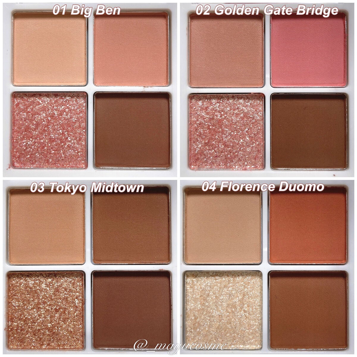 プチポケットアイシャドウパレット/SO GLAM/アイシャドウパレットを使ったクチコミ(4枚目)