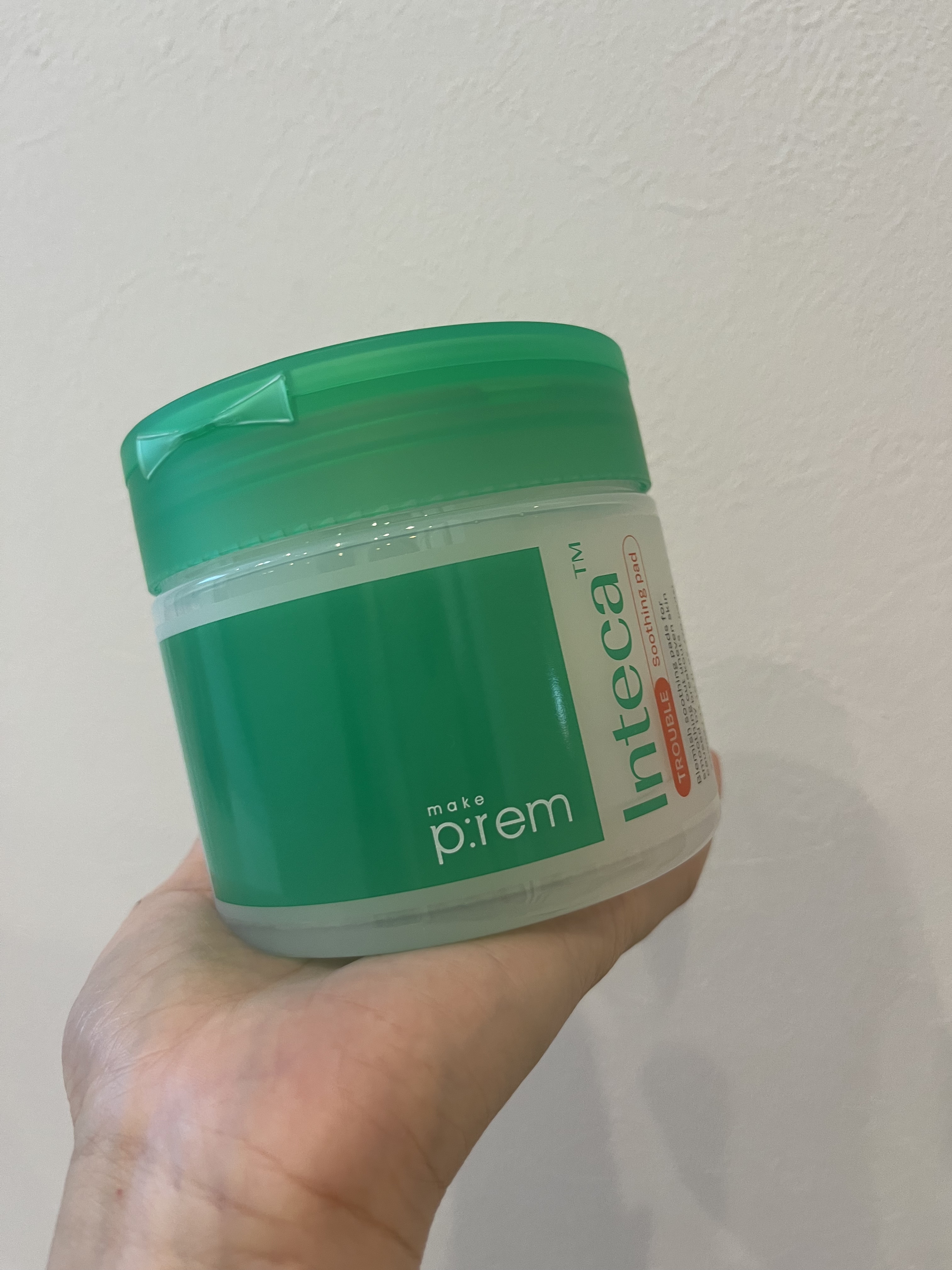 インテカ スージングパッド/make prem/トナーパッドを使ったクチコミ（2枚目）