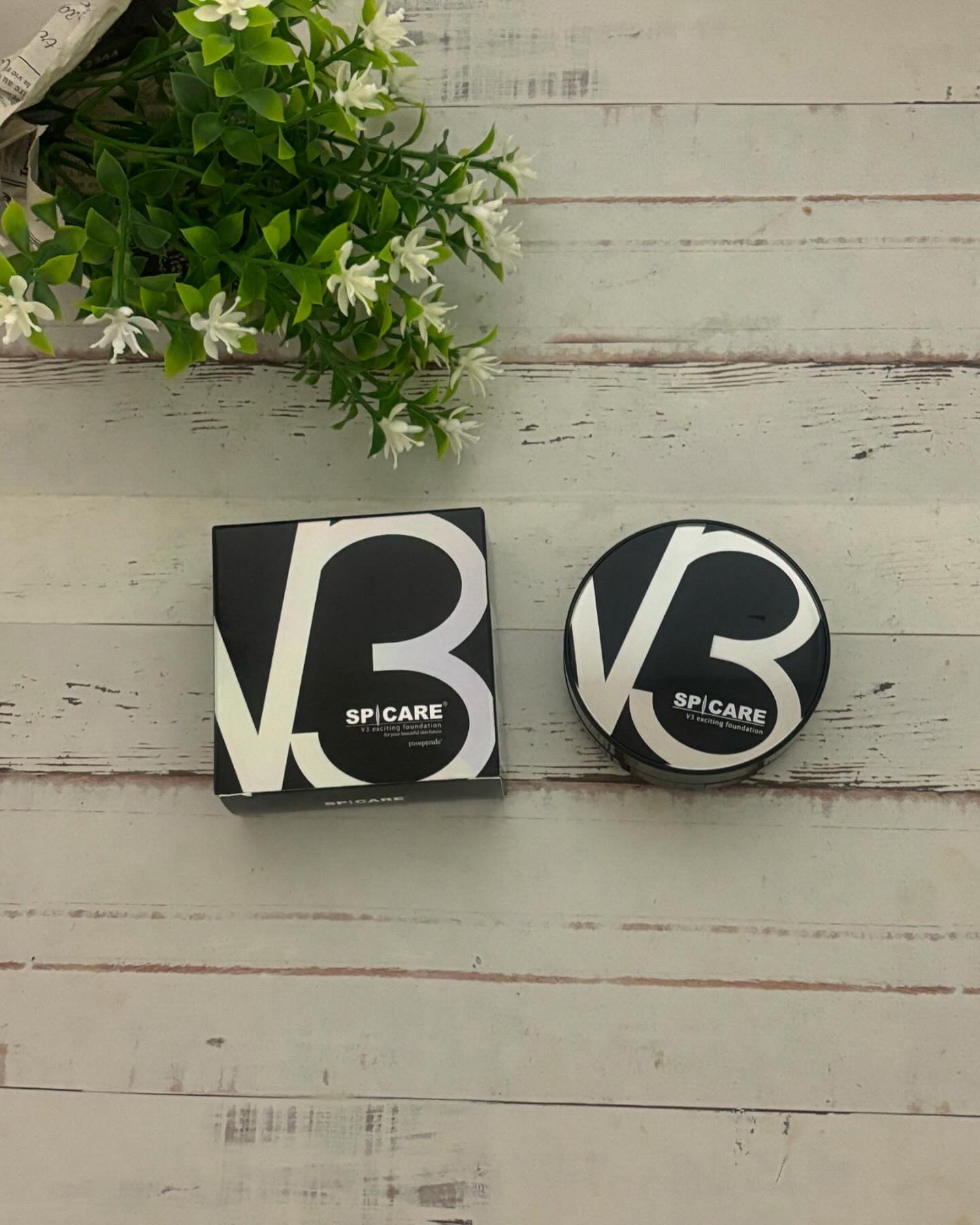 V3 エキサイティングファンデーション/SPICARE/クッションファンデーションを使ったクチコミ（1枚目）