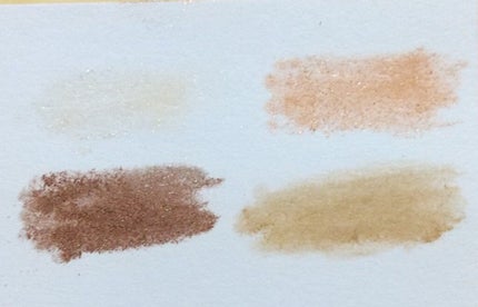 CHEER me COLOR アイシャドウ/セリア/アイシャドウパレットを使ったクチコミ(4枚目)