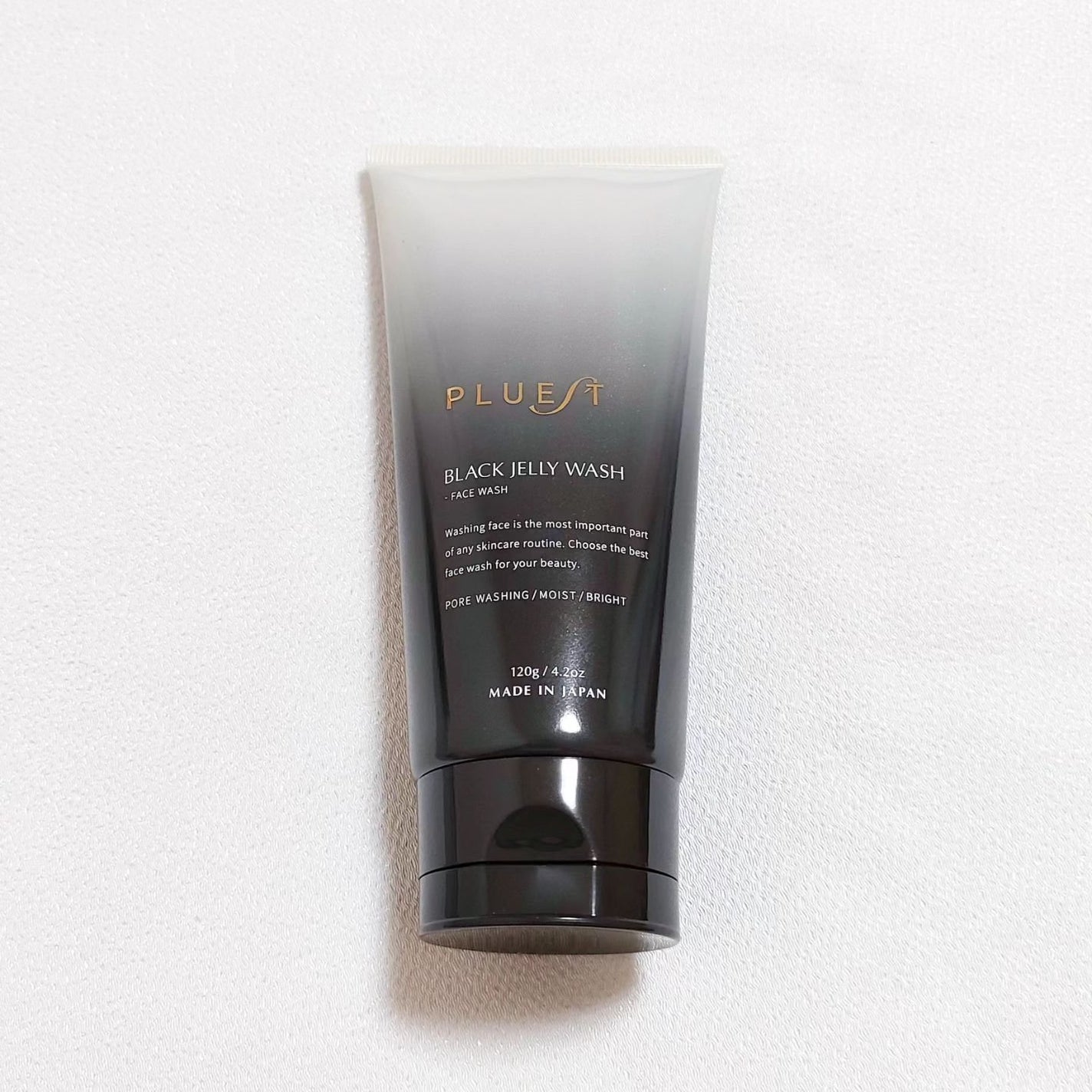 BLACK JELLY WASH(ブラックジェリーウォッシュ)/PLUEST/その他洗顔料を使ったクチコミ(1枚目)