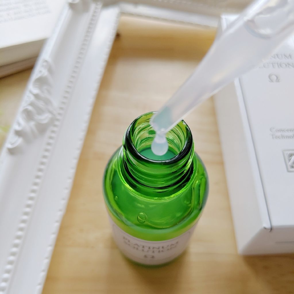 プラチナソリューション オメガ/プラチナソリューション/美容液を使ったクチコミ（2枚目）