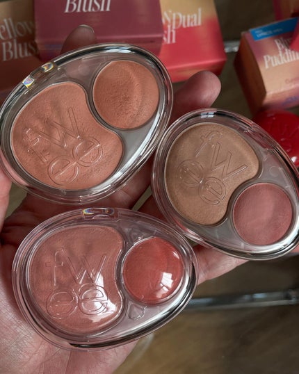 フィー リップアンドチーク ブラーリープリンポット/fwee/口紅を使ったクチコミ(7枚目)