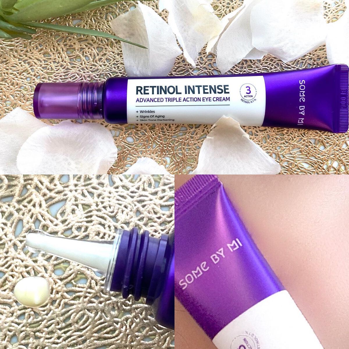 レチノールインテンシブ アドバンスドトリプルアクションアイクリーム/SOME BY MI/アイケア・アイクリームを使ったクチコミ(4枚目)