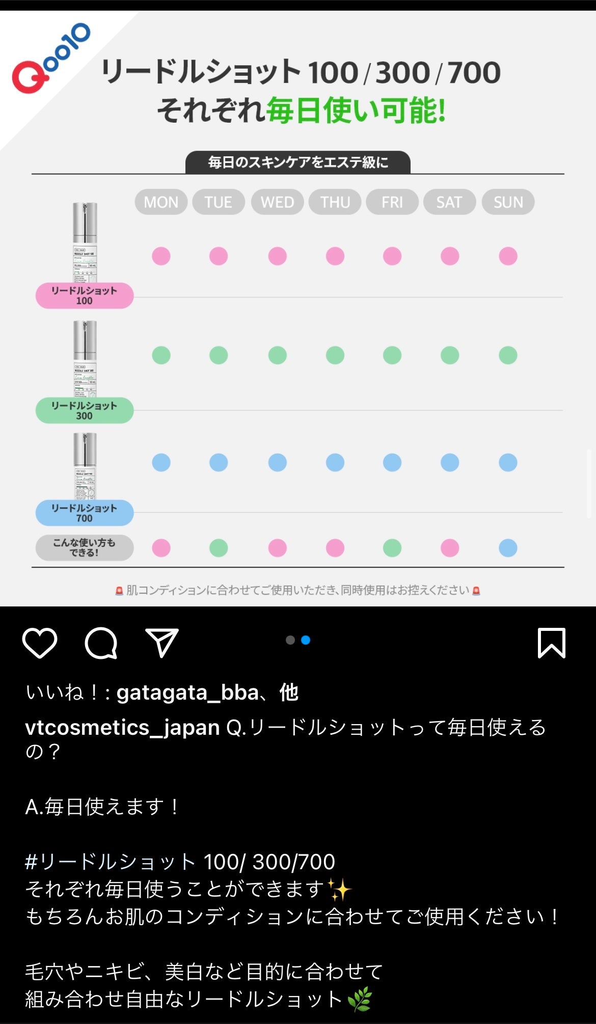 リードルショット300/VT/美容液を使ったクチコミ(6枚目)