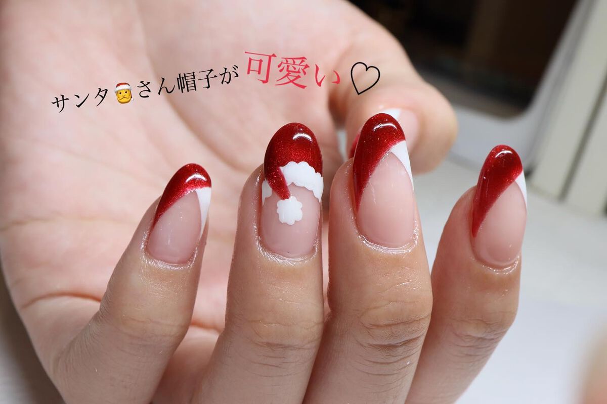 shino on LIPS 「去年のおかわりデザイン☺︎!サンタさんの帽子がとっても可愛いで..」(1枚目)