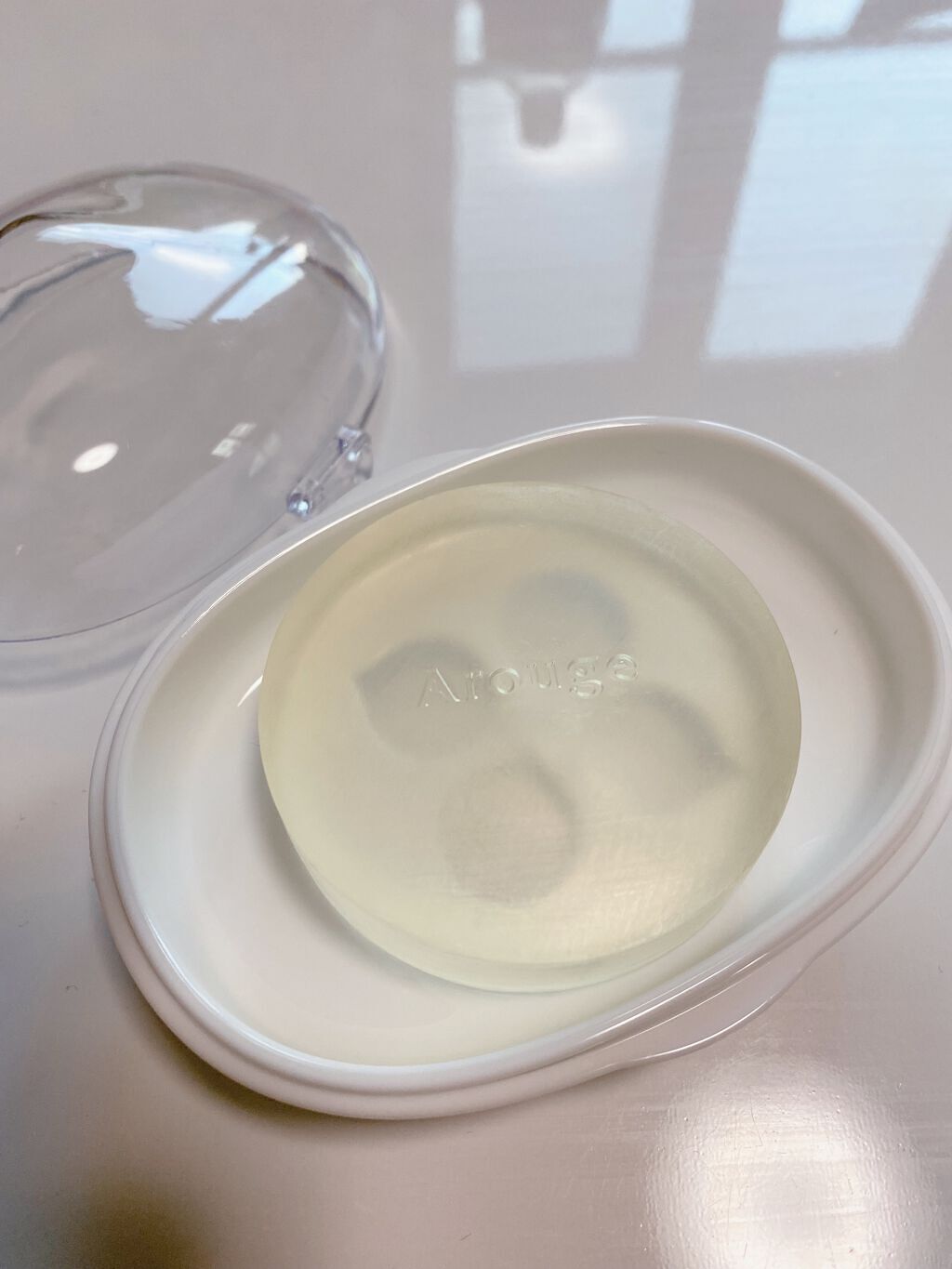 モイスチャー クリアソープ/アルージェ/洗顔石鹸を使ったクチコミ（2枚目）