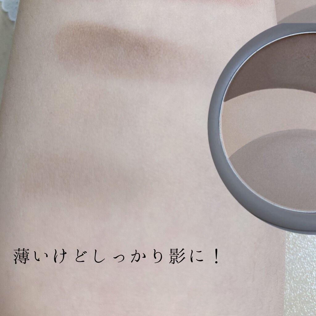 UR GLAM SHADING BRUSH/U R GLAM/メイクブラシを使ったクチコミ(2枚目)