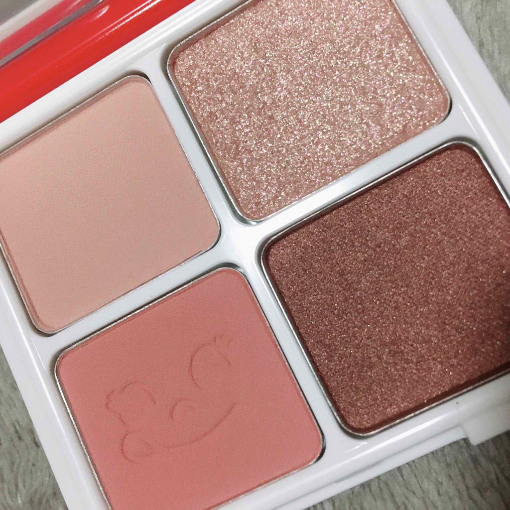 スイートペコエディション アイシャドウパレット/HOLIKA HOLIKA/アイシャドウパレットを使ったクチコミ（1枚目）