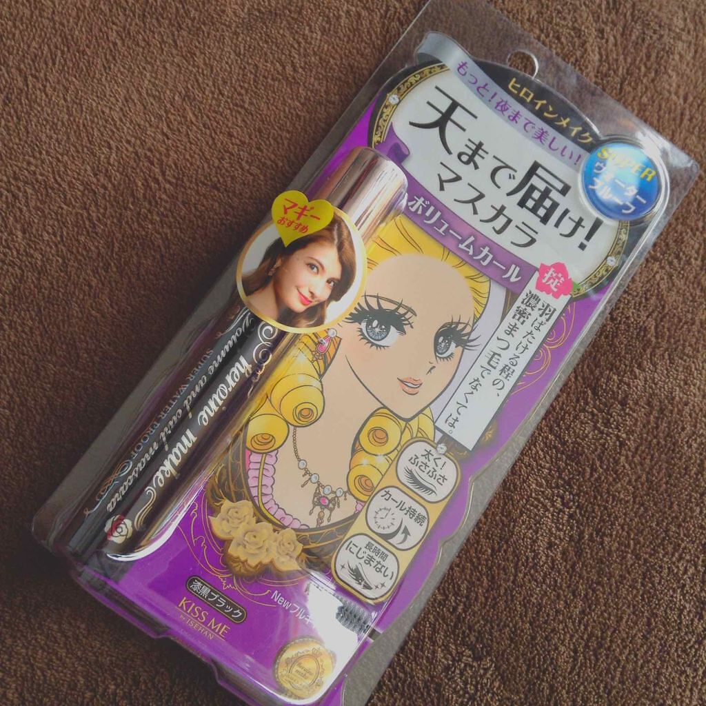 ボリューム&カールマスカラ スーパーWP/ヒロインメイク/マスカラを使ったクチコミ(1枚目)