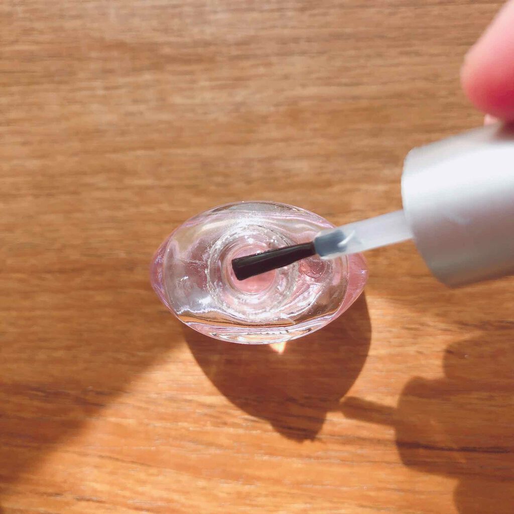 爪強化ベースコート/DAISO/ネイルベースコートを使ったクチコミ(2枚目)