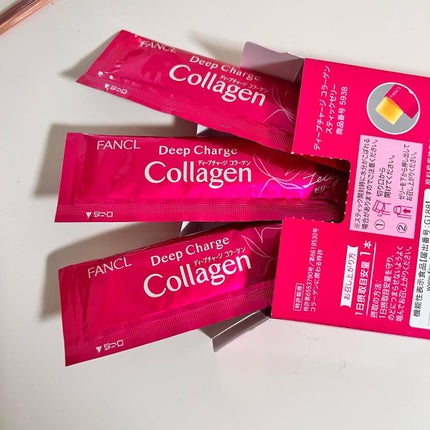 ディープチャージ コラーゲン スティックゼリー/ファンケル/美容サプリメントを使ったクチコミ(2枚目)