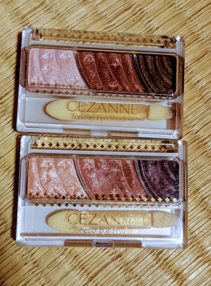 トーンアップアイシャドウ/CEZANNE/アイシャドウパレットを使ったクチコミ(1枚目)