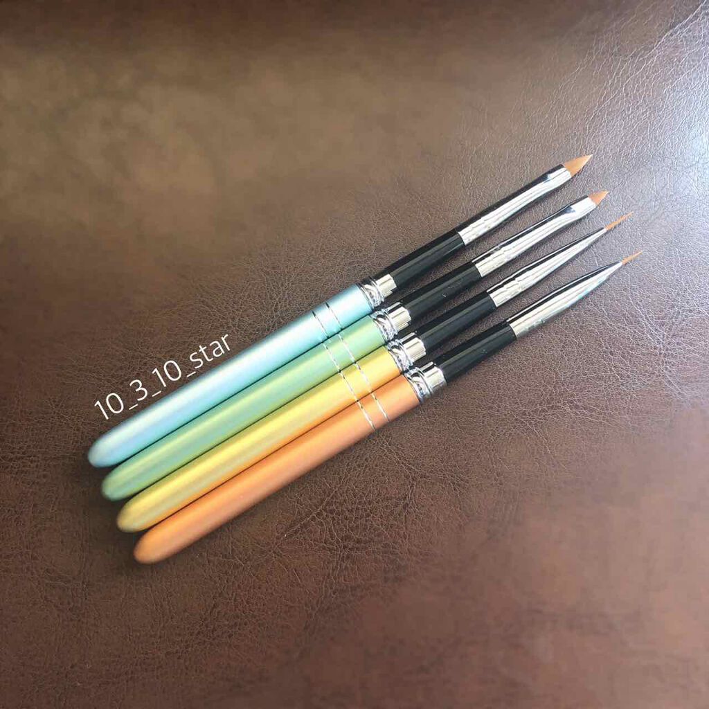 ネイル工房オリジナルジェルネイルブラシzecca筆 /ネイル工房/ネイル用品を使ったクチコミ（1枚目）